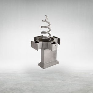 Antenna Integrated Helix Feed