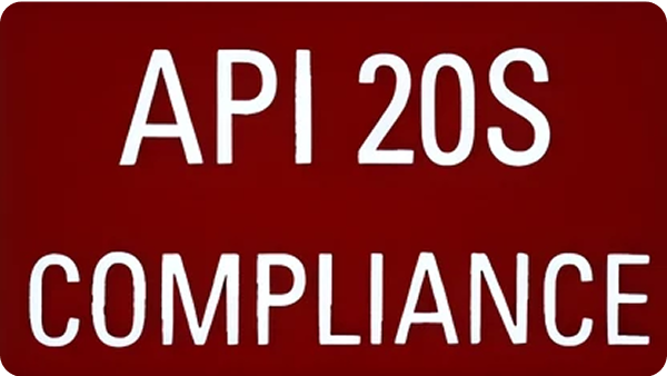 API 20S Compliance